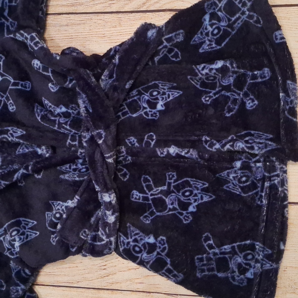 Bluey Super Soft Hooded Robe Size 2T - Picture 5 of 6